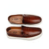 Mocasín Versalles Miel Hombre | Cuero Original Espasolado – NISA Store