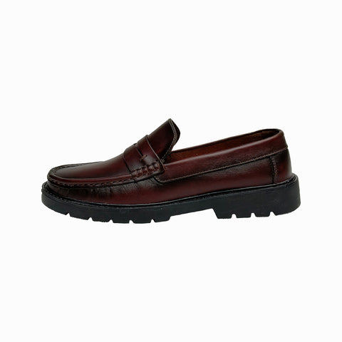 Poseidón - Mocasín Hombre Cuero | V. Cogñac Espasolado