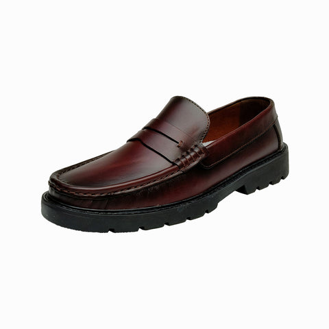 Poseidón - Mocasín Hombre Cuero | V. Cogñac Espasolado