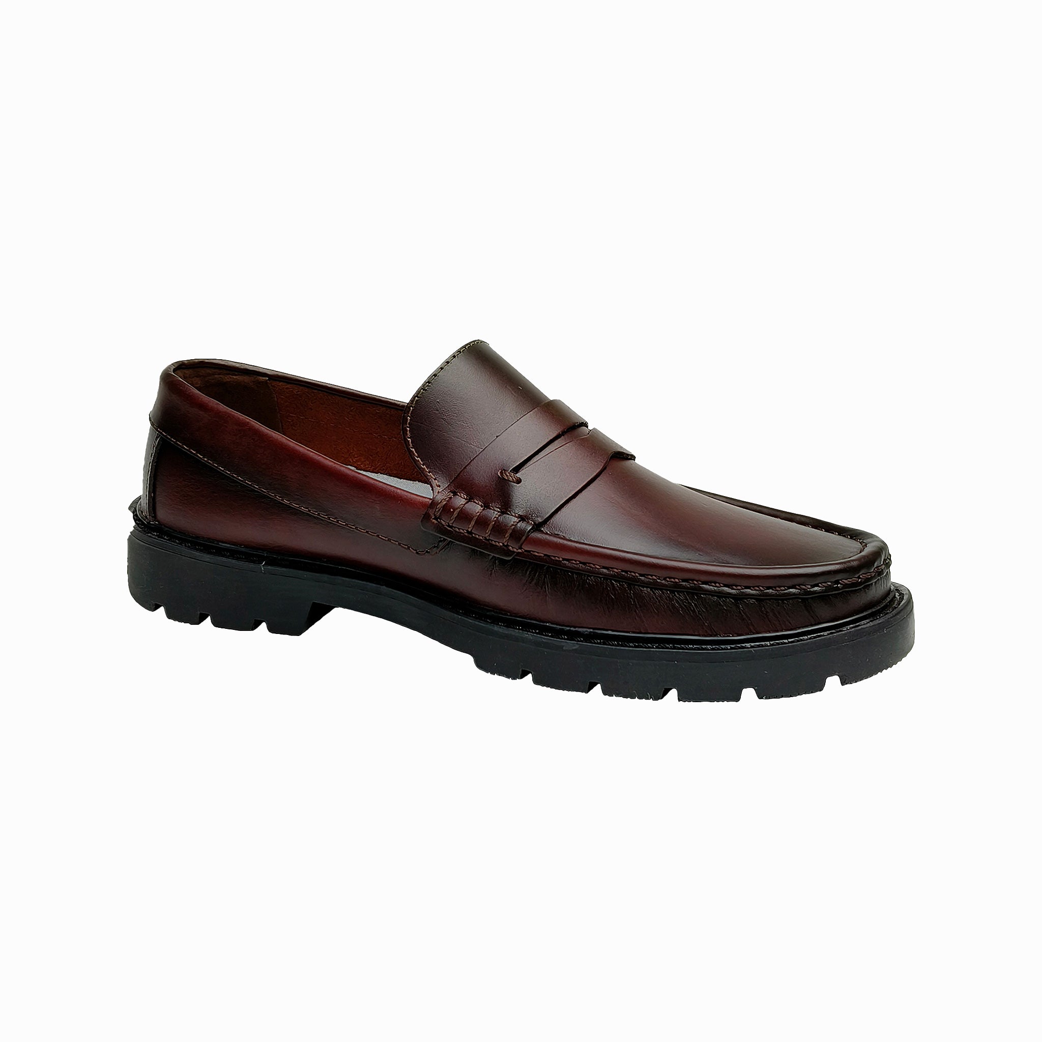 Poseidón - Mocasín Hombre Cuero | V. Cogñac Espasolado