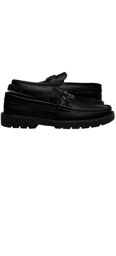 mocasines negros​