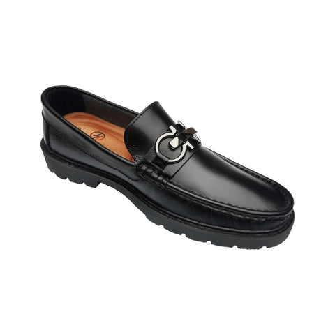 Mocasín Steel en Versalles Negro 0522.77