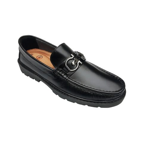 Mocasín Steel en Versalles Negro 0522.77
