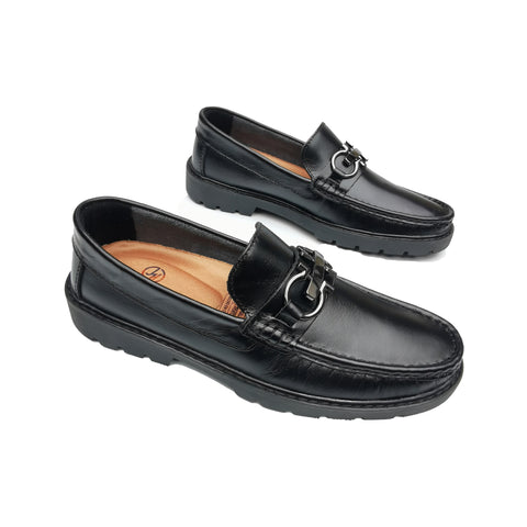 Mocasín Steel en Versalles Negro 0522.77