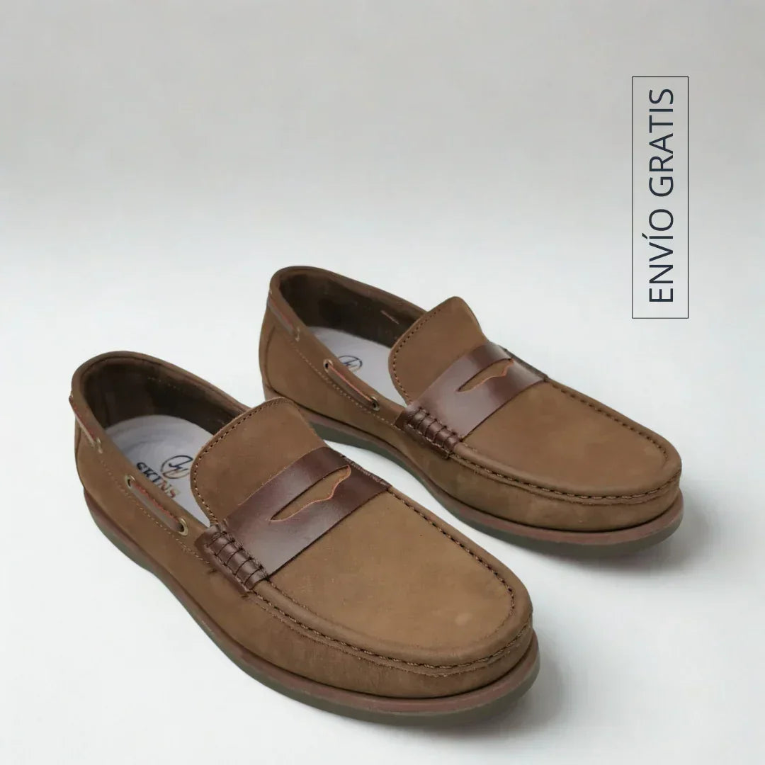 mocasines modernos hombre