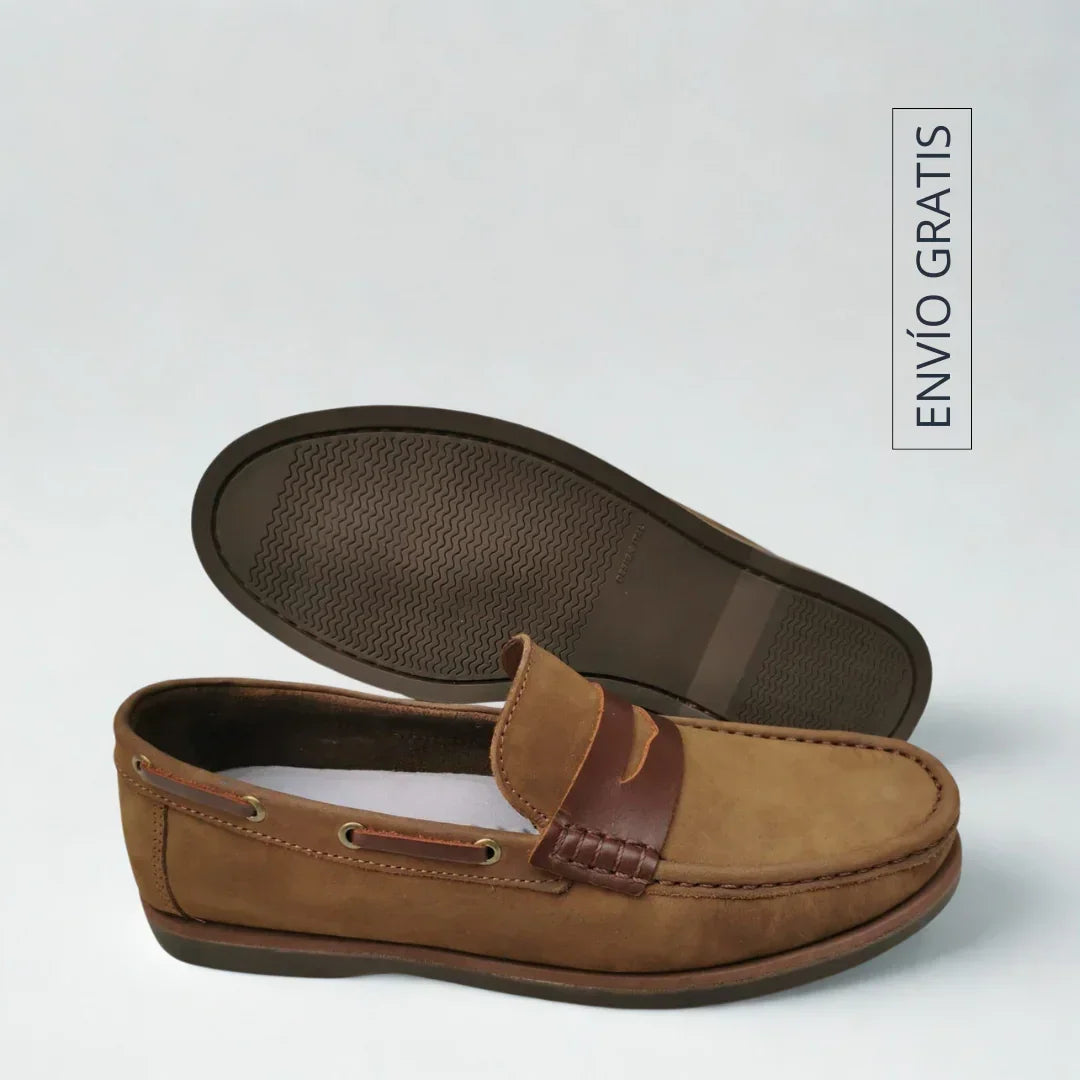 mocasines modernos hombre