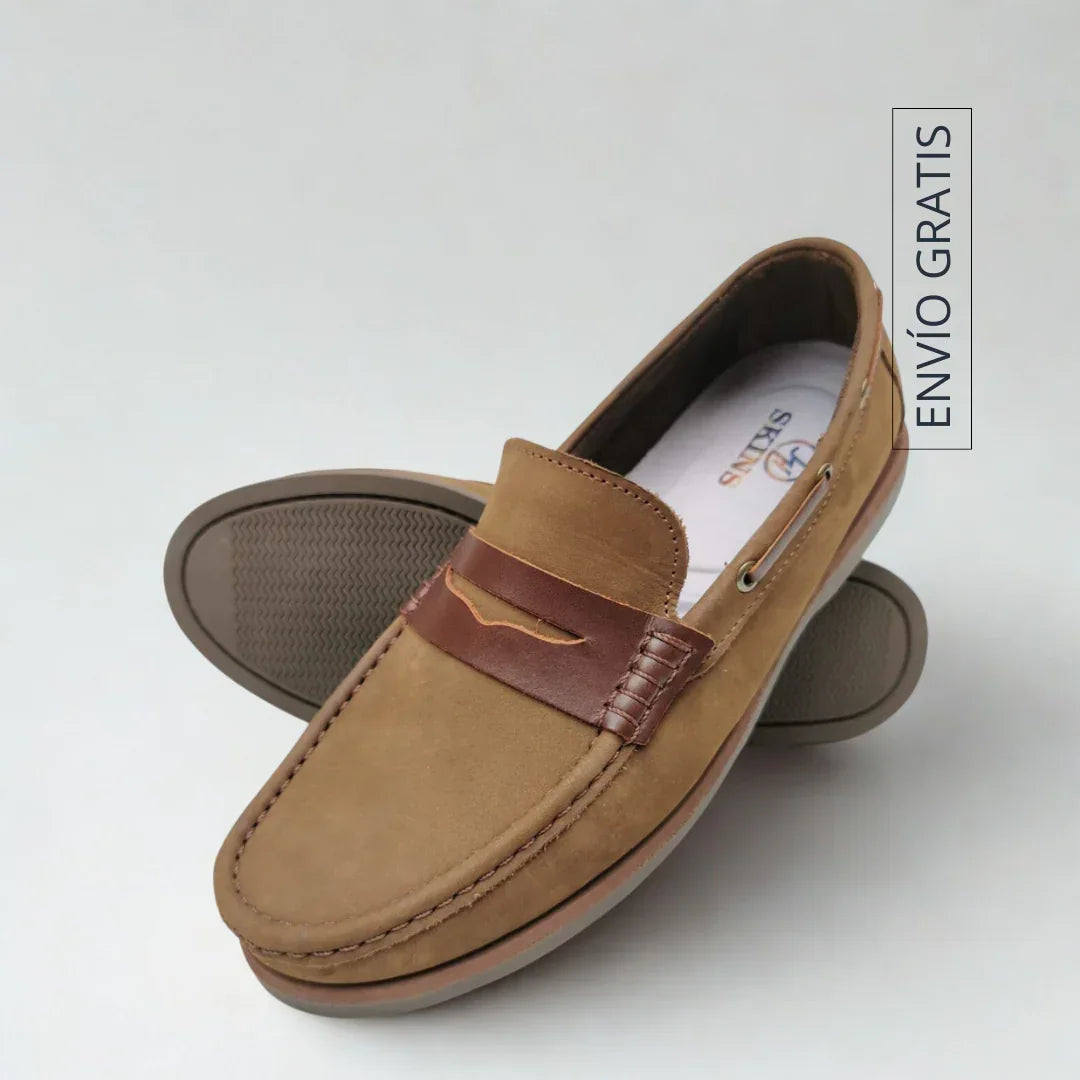 mocasines modernos hombre