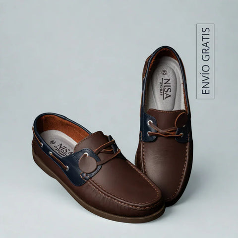 zapatos en cuero para hombre​
