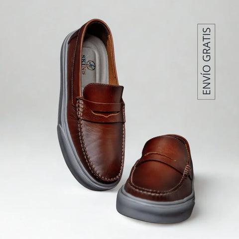 zapatos en cuero para hombre​